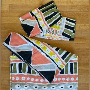 Urban Outfitters Duvet Cover & Two Pillow Cases